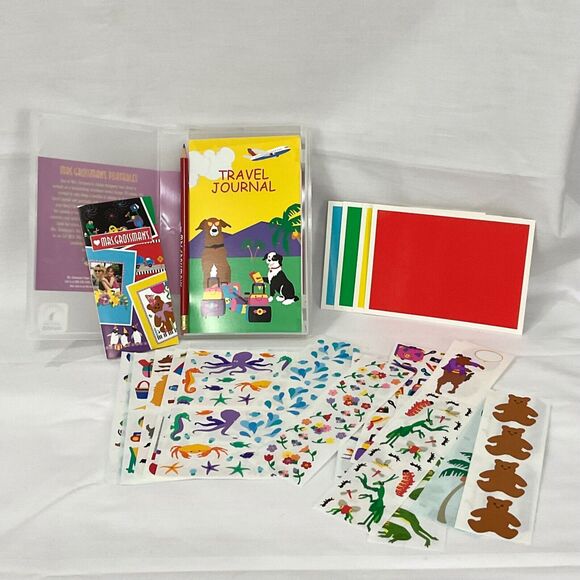 Mrs. Grossman’s Travel Kit Vintage Stickers Scrapbook Vacation 1998 Journal - Picture 4 of 4